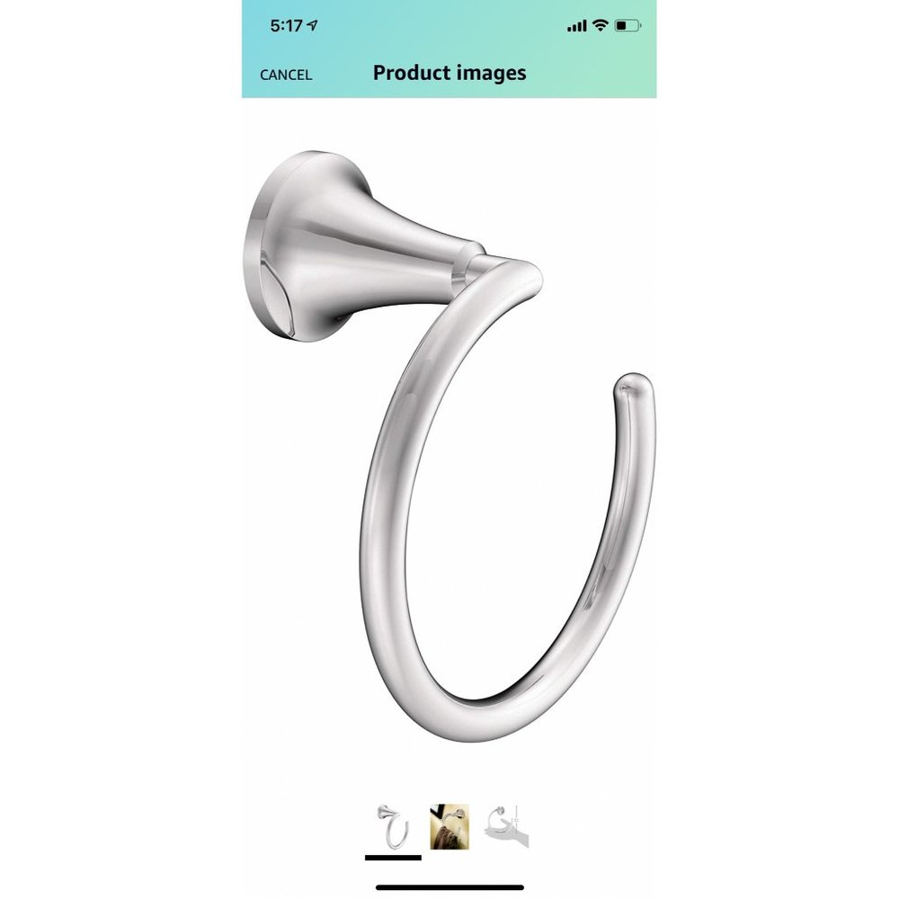 Moen towel holder